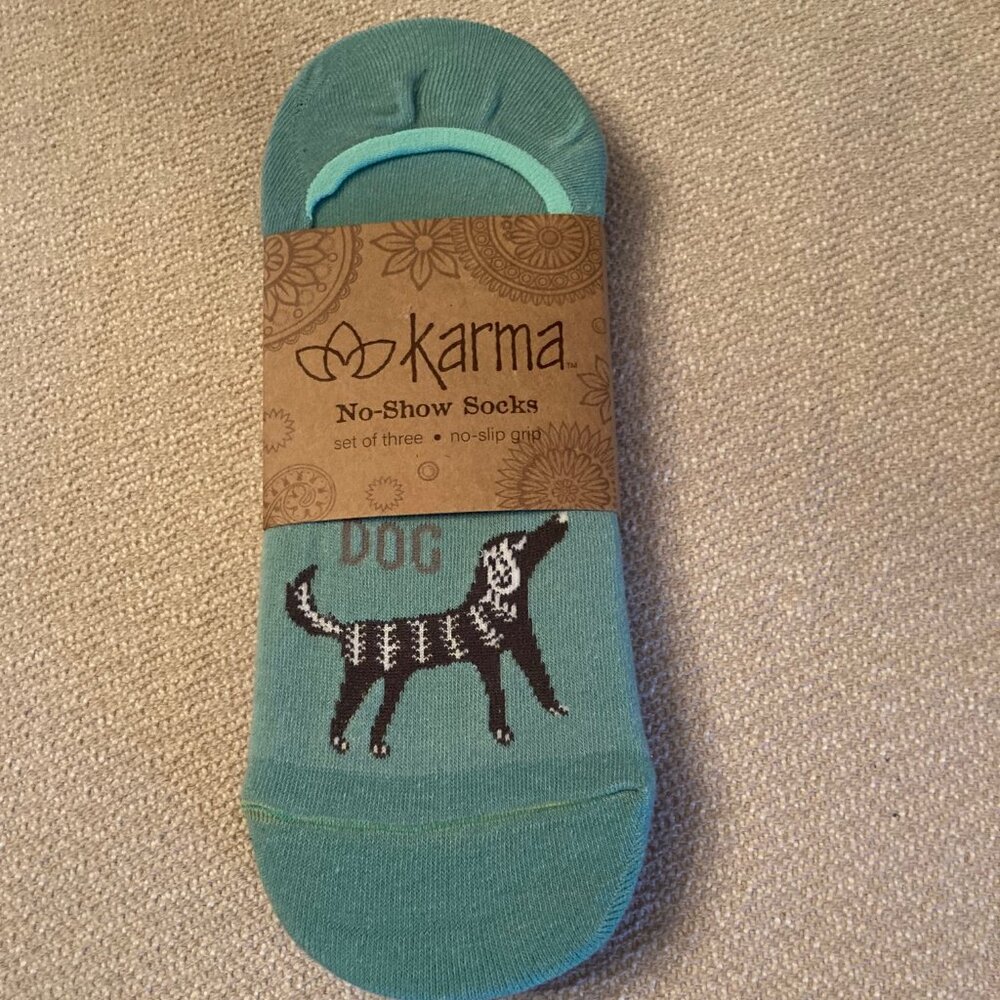 Karma 3-Pair No-Show Socks